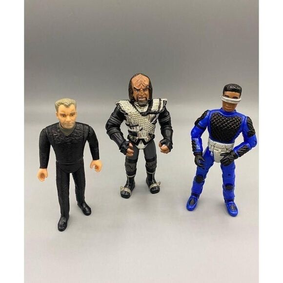 Star Trek Figure Lot of 3 Action Figures - Picture 1 of 4